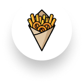 Fries & Onion RINGS
